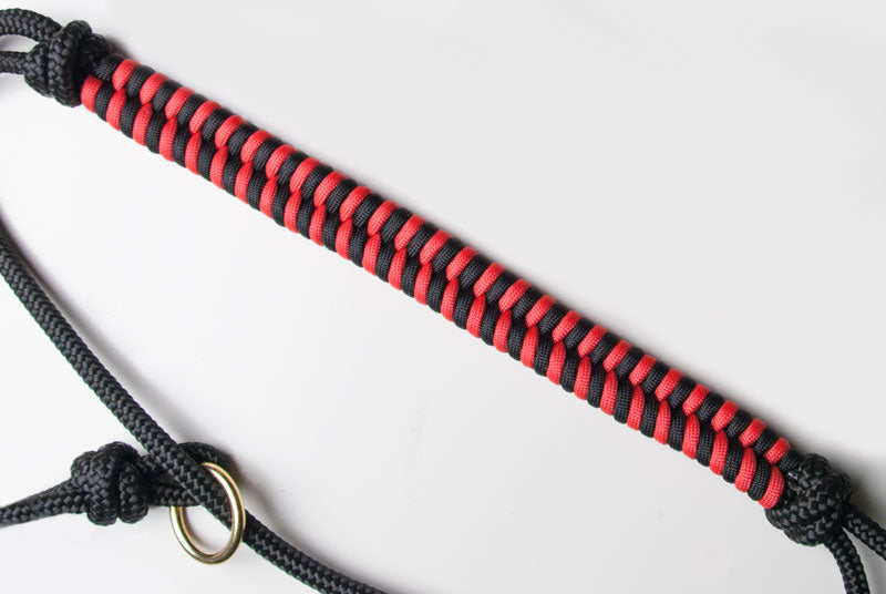 Fishtail Braid Rope Halter XL