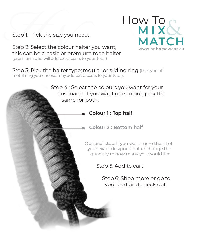 Split Wrap Rope Halter