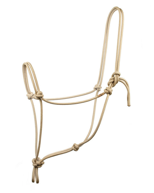 rope halter in the colour dreamdust on a white background