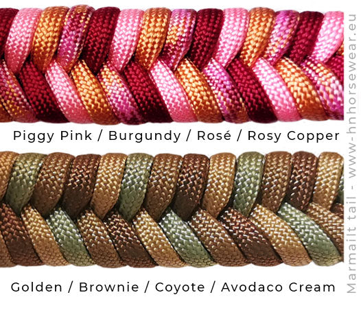 Mermaid tail Braid Rope Halter