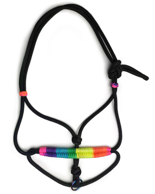Knotless sliding ring rope halter -Pony *PROTOTYPE*