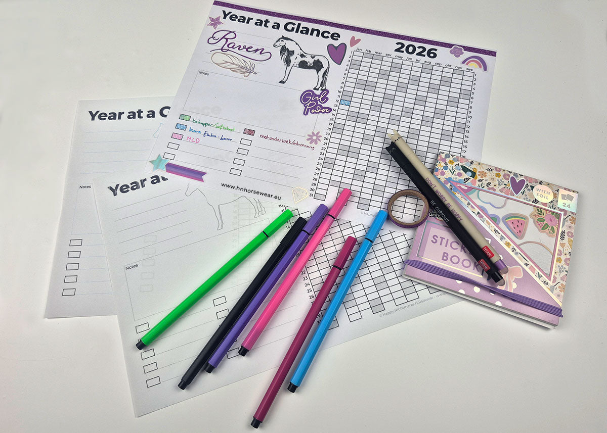 Tip Tuesday - Year at a Glance (free pdf download)