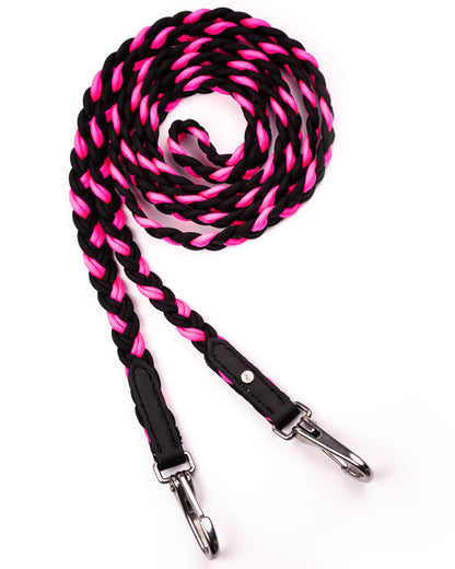 Boston Reins - Black Pink - S