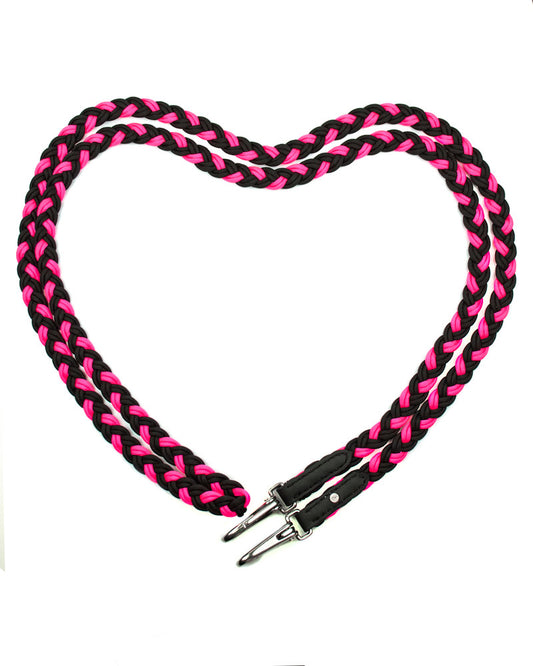 Boston Reins - Black Pink - S