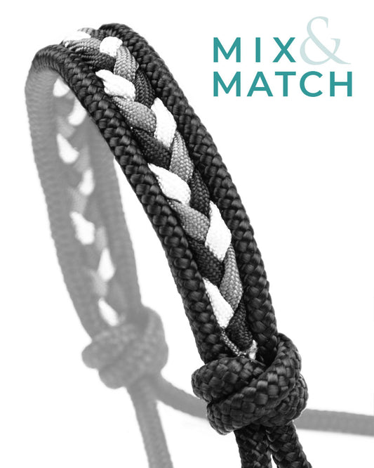 Braid Inlay Rope Halter