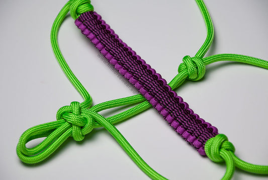Lucid Hibiscus - premium rope halter - COB