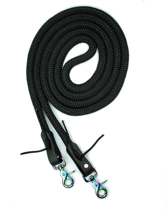 Mirecourt Reins - Black Rainbow - S