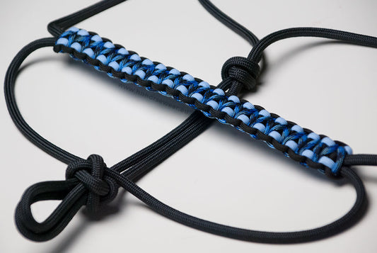 Ocean Dragon - knotless premium rope halter - FULL