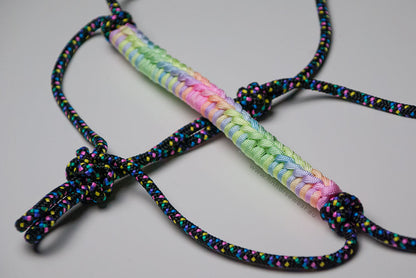 Pastel Party Rope Halter - full