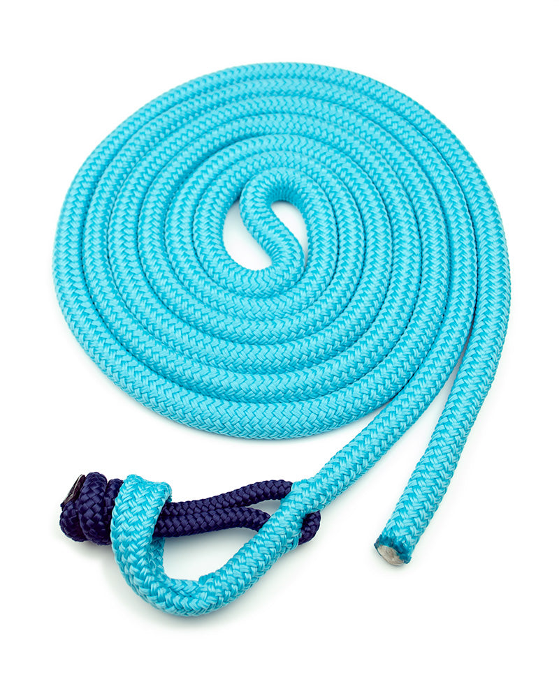 Quick Knot Lead Rope - Turquoise - 3.10m (pick your popper!)