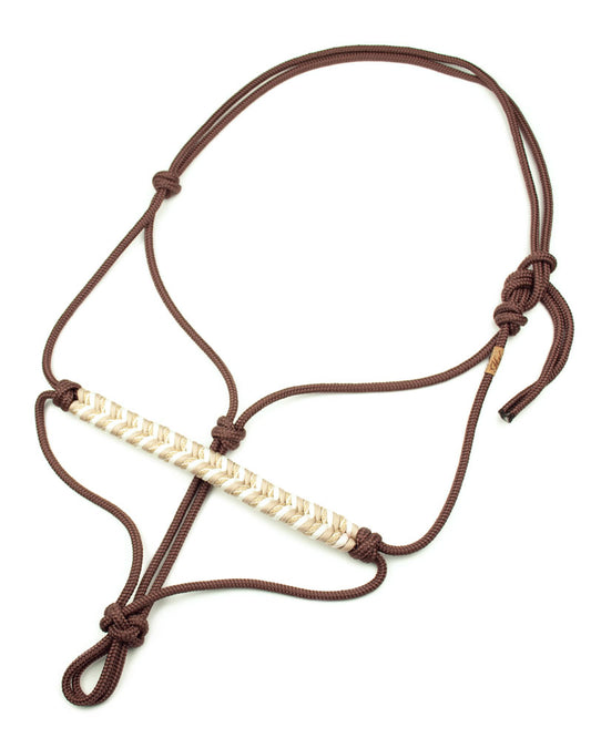 Cookies and Cream - rope halter - COB