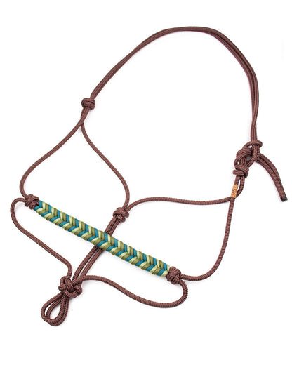 Pine Forest - rope halter - COB (flawed)