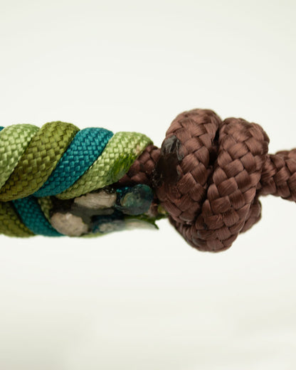 Pine Forest - rope halter - COB (flawed)