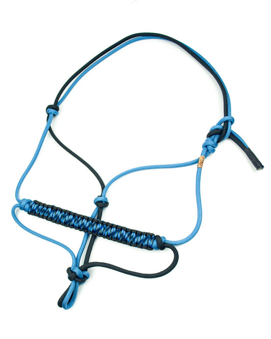 Black 'n Blue - premium rope halter - COB