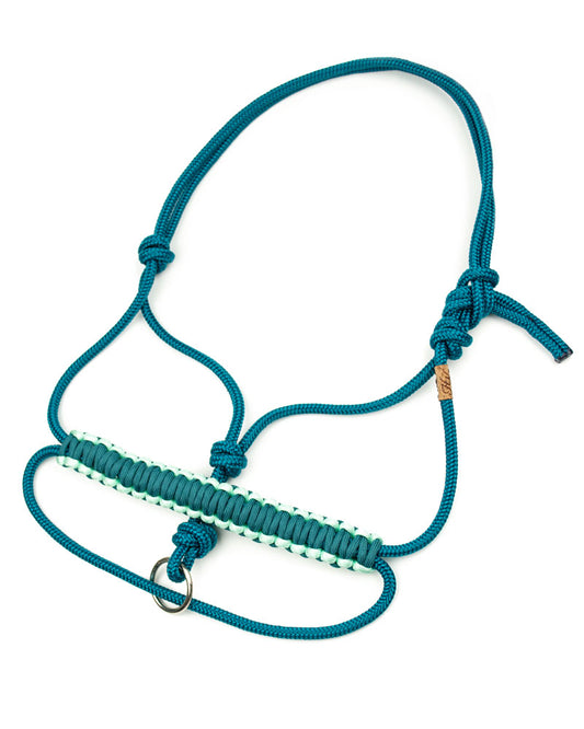 Minty Fresh - knotless sliding ring rope halter - SHET