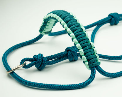 Minty Fresh - knotless sliding ring rope halter - SHET