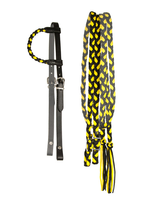 Bumblebee Candy - One Ear Pony headstall